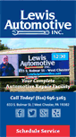 Mobile Screenshot of lewisautomotive.net
